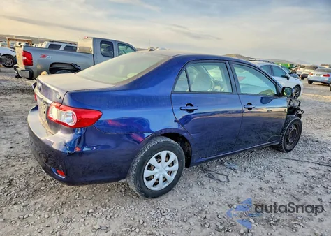 2011 Toyota Corolla Base from USA, damaged, VIN JTDBU4EE9B9139129